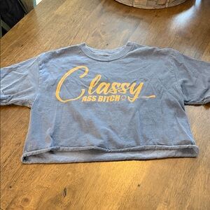 Super cute The Drive cropped tee